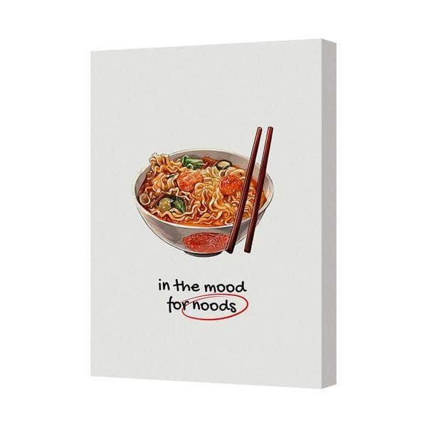 Benjamin Tate Design In The Mood For Noods Canvas Art Print With Deep Frame