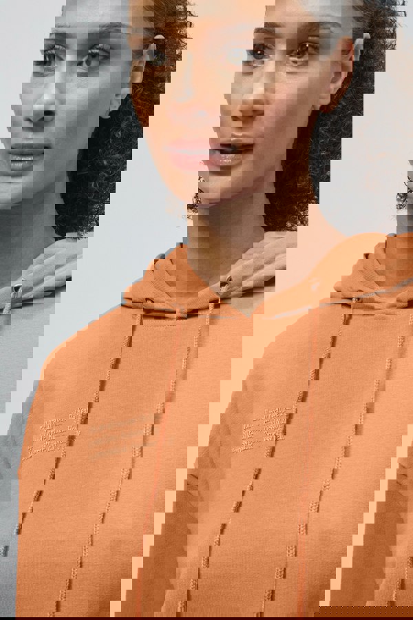 ENORSIA Slogan Life Tonnel Rib Hoodies