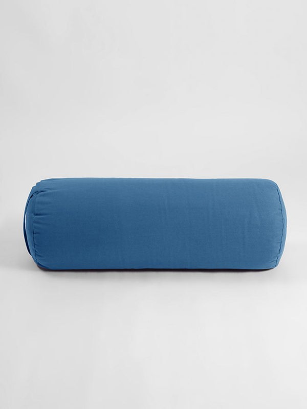 Yoga Studio Organic Cotton Buckwheat Lotus Meditation Bolster Cushion