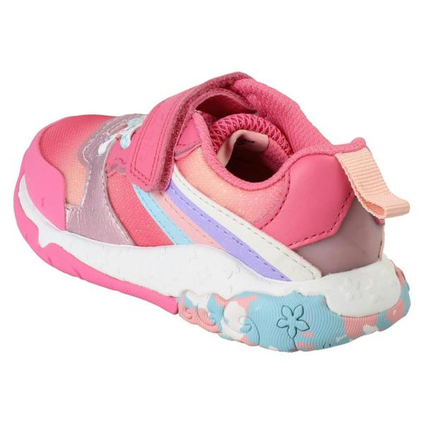 Clarks Girls Clarks Rainbow And Mermaid Tail Design Trainers Tidal Star