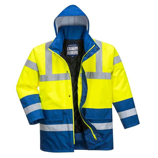 Hi-Vis Contrast Winter Traffic Jacket - Hi-Vis Trousers