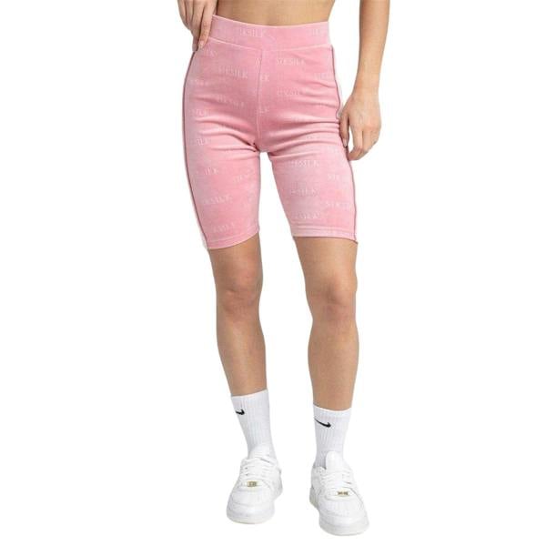 SikSilk Womens/Ladies Slim Cycling Shorts - Pink - 