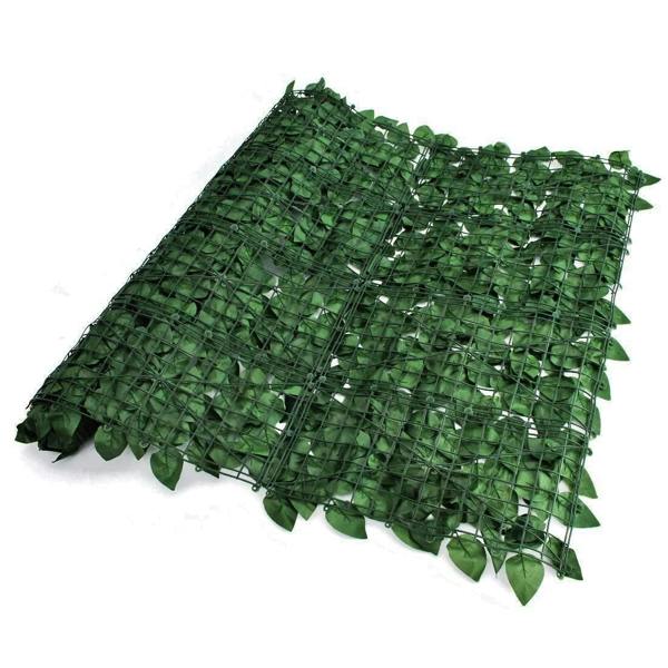 Artificial Ivy Leaf Hedge Garden Fence Privacy Screening - Evergreenery