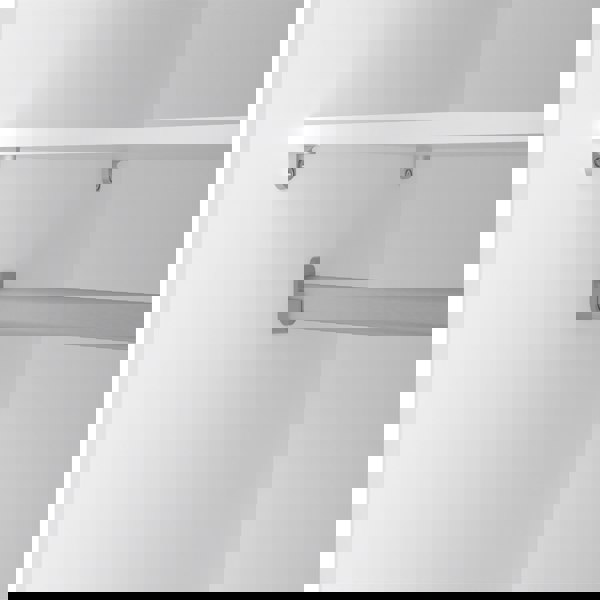 Furniture To Go Space Wardrobe with 2 Sliding Doors in White