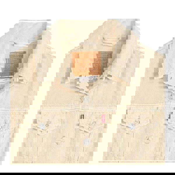 Levis Womens/Ladies Original Trucker Jacket - Beige - 