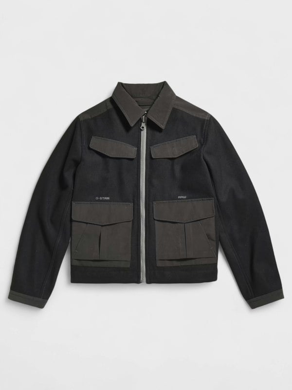 G-Star Raw Short Wool Jacket Black