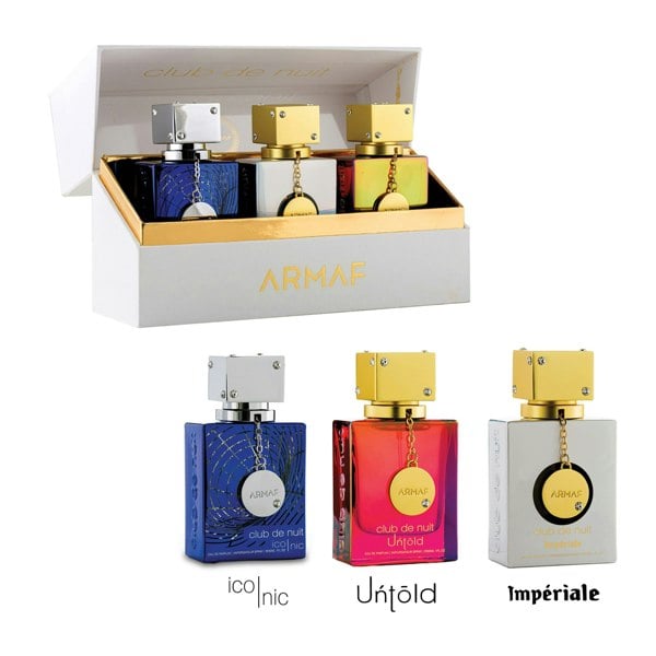 ARMAF Club De Nuit trio Giftset - Iconic, Untold & Imperiale