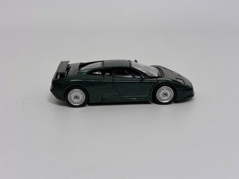 Mini GT Bugatti EB110 GT Verde Scuro LHD 1:64 Mini GT MGT00968L