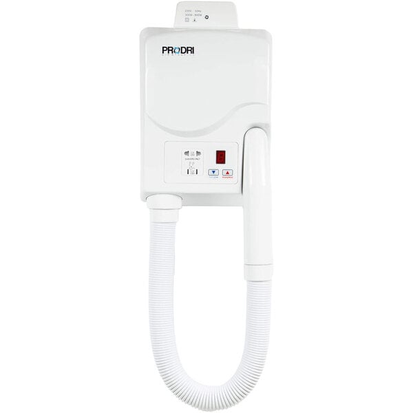 ProWashroom MYLEK Digital Body & Hair Dryers Wall-Mounted Hair Dryer with Shaver Sockets 5 Heat Settings