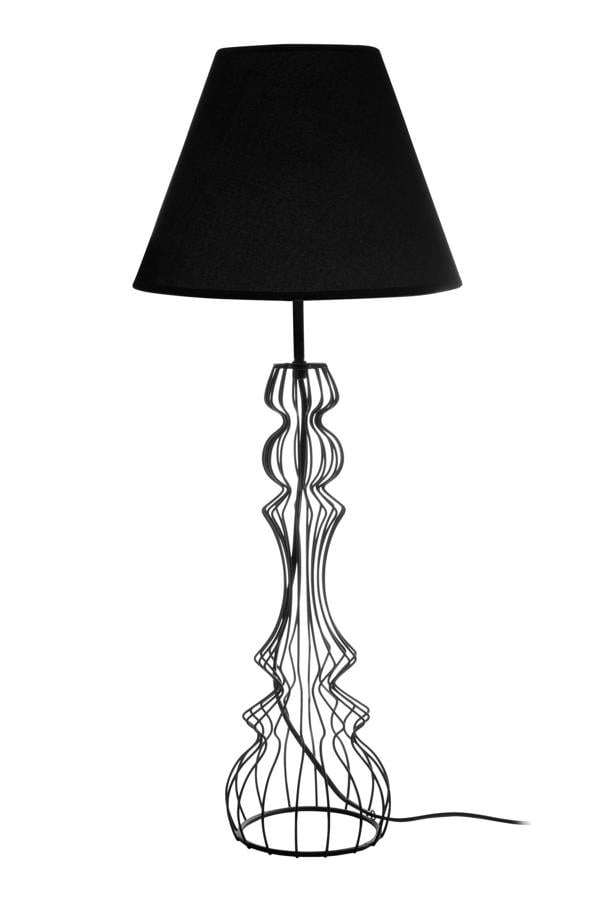 Chicago Black Table Lamp