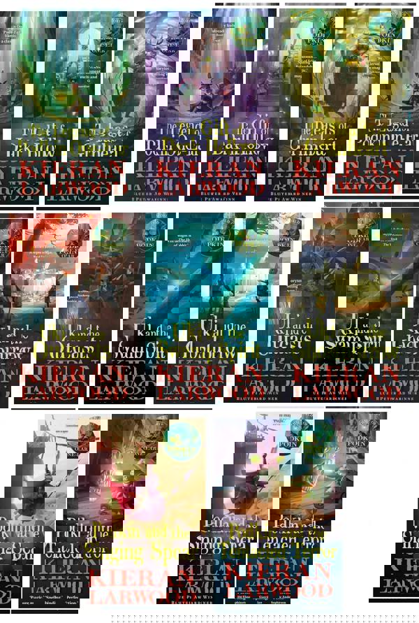 The World of Podkin One-Ear 8 Books Collection Set (Books 1-8) by Kieran Larwood - Five Realms Series