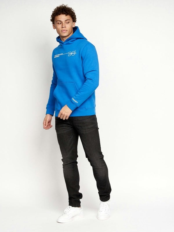 Crosshatch Burmax Hoodie 2pk Blue/Grey