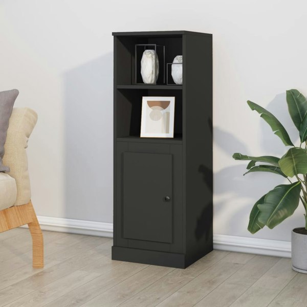Berkfield Highboard Black 36x35.5x103.5 cm Engineered Wood
