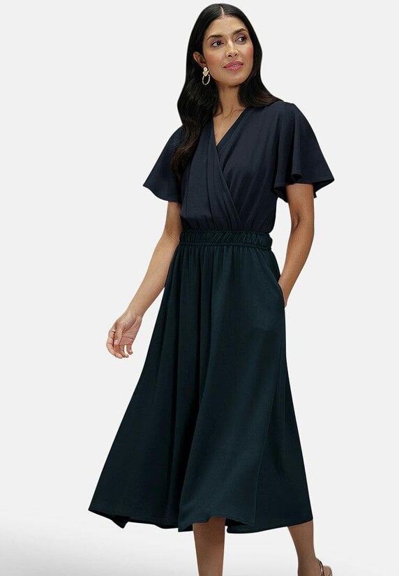 HotSquash Chiffon Midi Dress