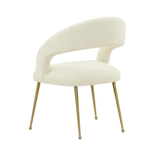 Furniture Edit Rocco Cream Boucle Dining Chair