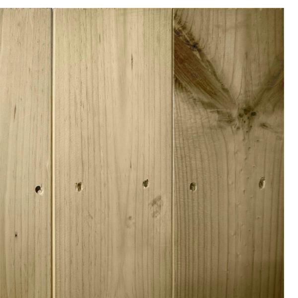 [rackhams variation] gate tongue & groove fully framed flat top [h.1800 x w.options] 10