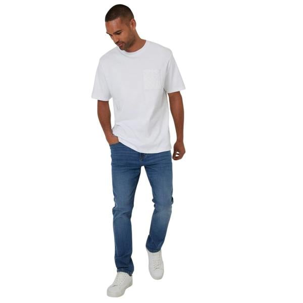 Threadbare Mens Hyde T-Shirt - White - 