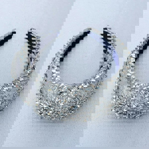 Silver headpiece wedding headpiece silver headband races headband crystal