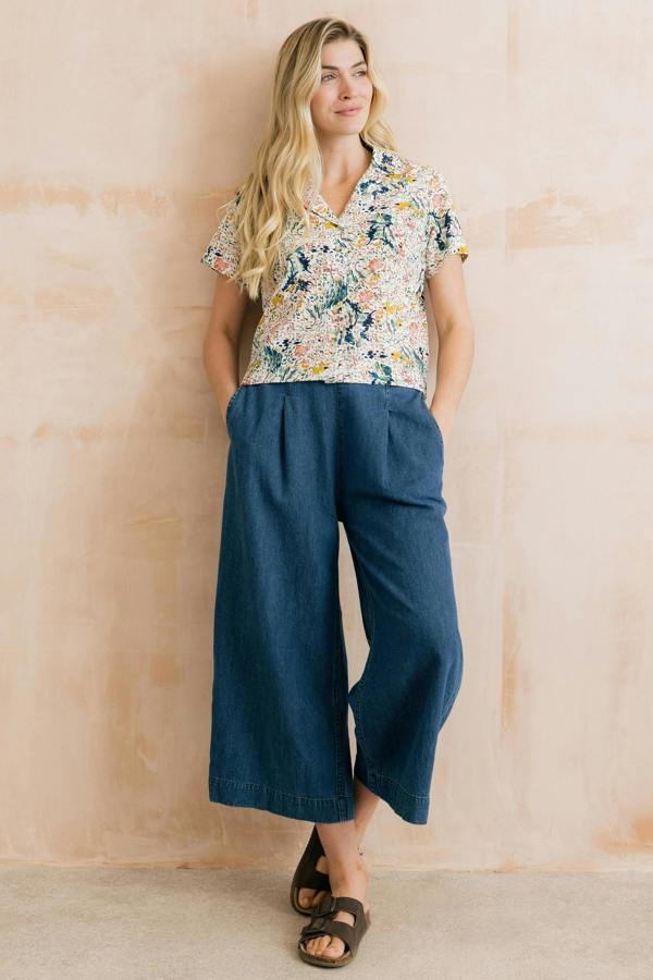 Lily & Me Pippa Organic Cotton Ditsy Print Shirt