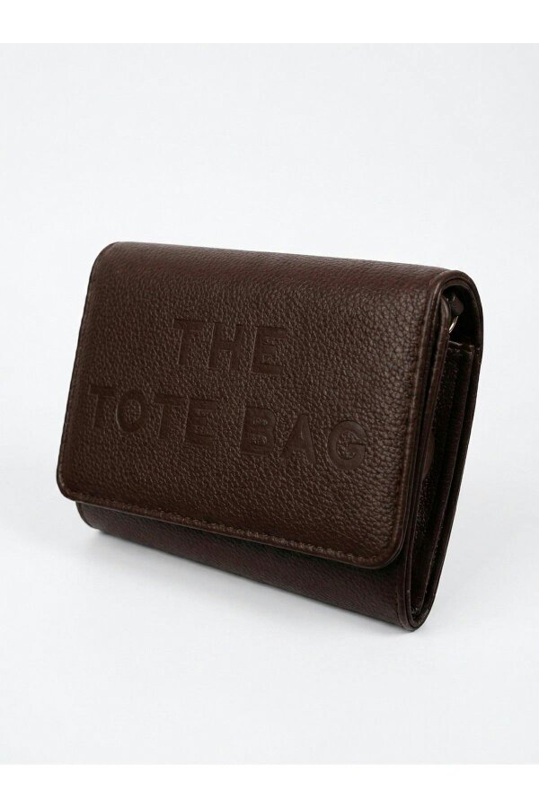ikrush Constance Pebbled Faux Leather Text Bag