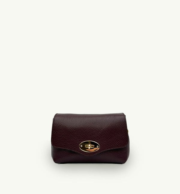 Apatchy London The Maddie Leather Bag - Port