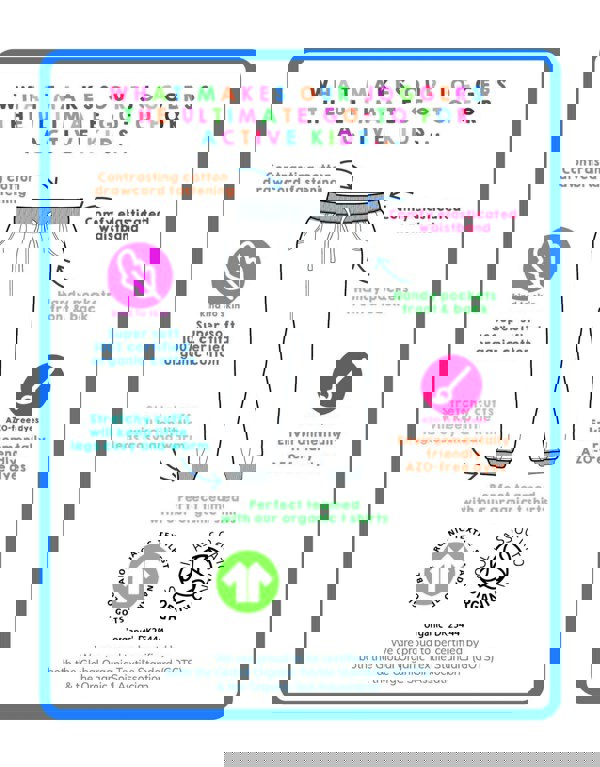 Organic Tonal Dinosaur Print Joggers - Toby Tiger