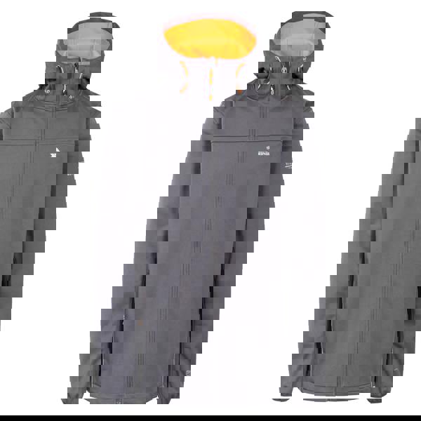 Trespass Mens Zeek Waterproof Softshell Jacket - Carbon - 