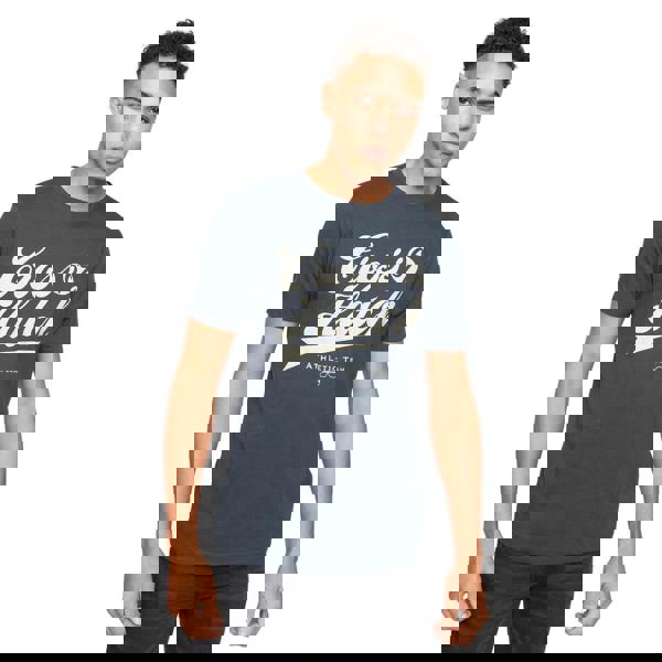 Crosshatch Mens Luckmoore Assorted Designs T-Shirt (Pack of 5) - White/Orange/Black/Grey/Navy Blue - 