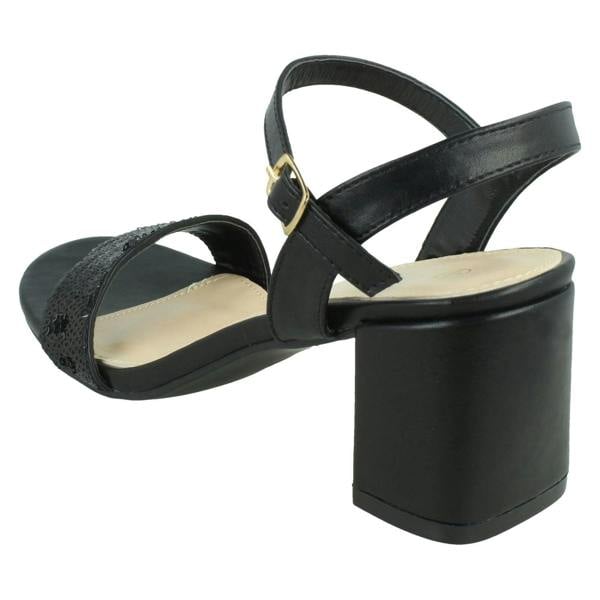 Savannah Ladies Savannah Blocked Heel Sandals F12018