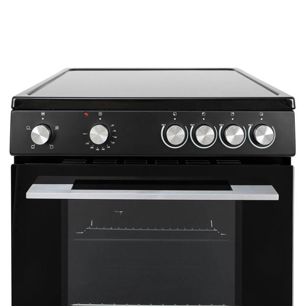 Willow 60cm Single Cavity Ceramic Cooker W60CCBLK - Black