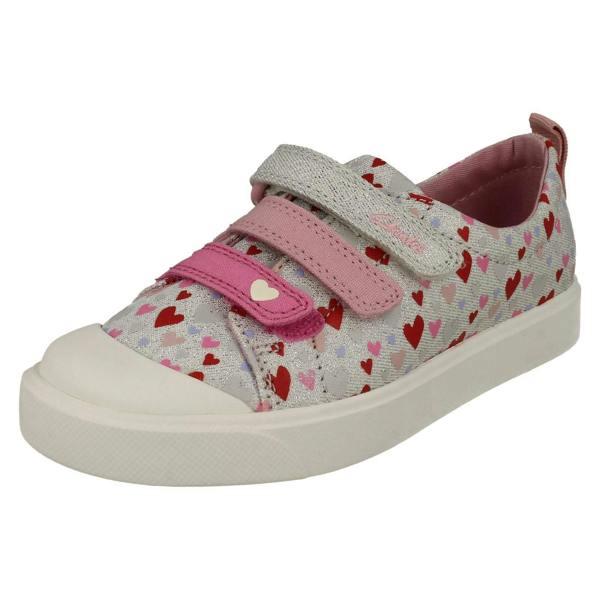 Clarks Girls Clarks Machine Washable Casual Shoes City Vibe