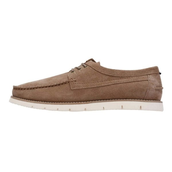 Ben Sherman Soho Suede Men's Stone Lace-Up Shoes