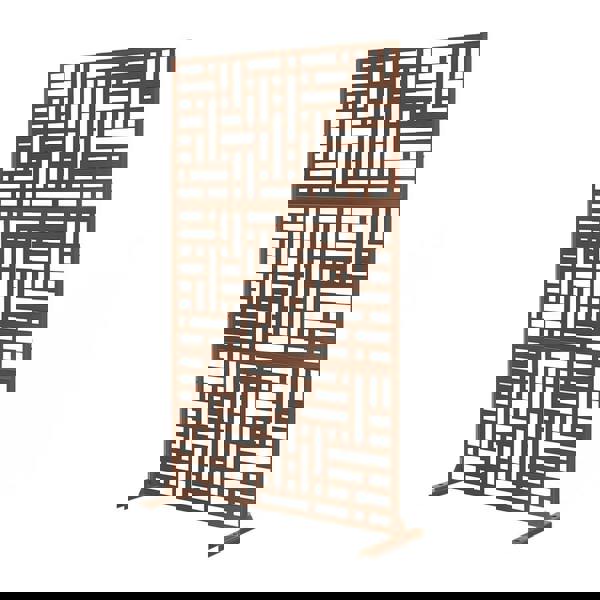 Nicoman Metal Indoor/Outdoor Privacy Screen 90cm x 180cm - Maze