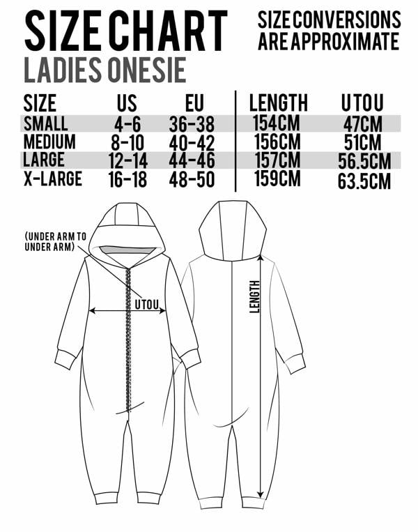 Pusheen Womens Brown Pusheen The Cat Onesie