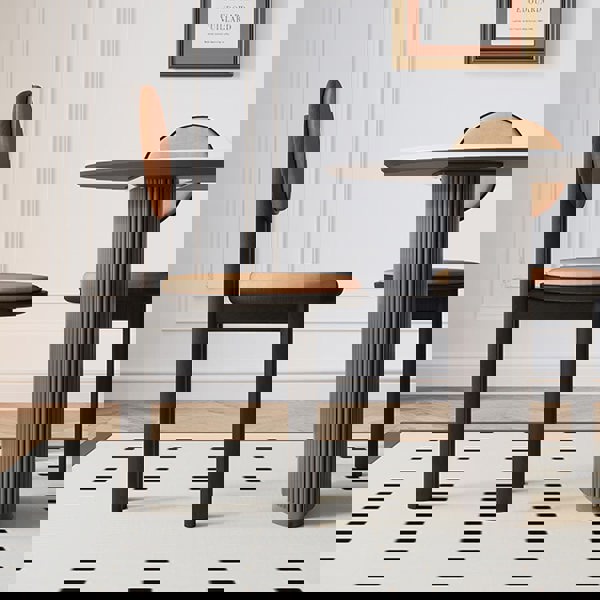 Shames Dining Chair, Oak-Weilai Concept-Weilai Concept