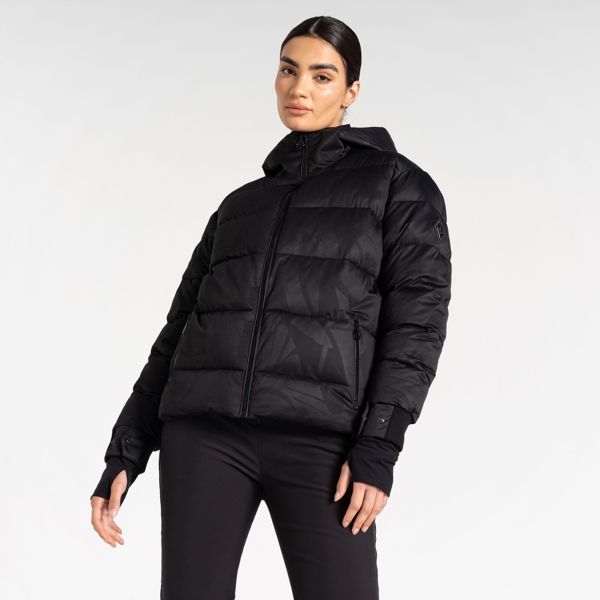 Dare 2B Women's Showcase Baffled Ski Jacket - Black Cire