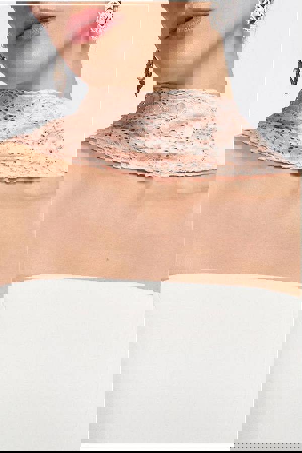 Floral Lace Scarf AC06