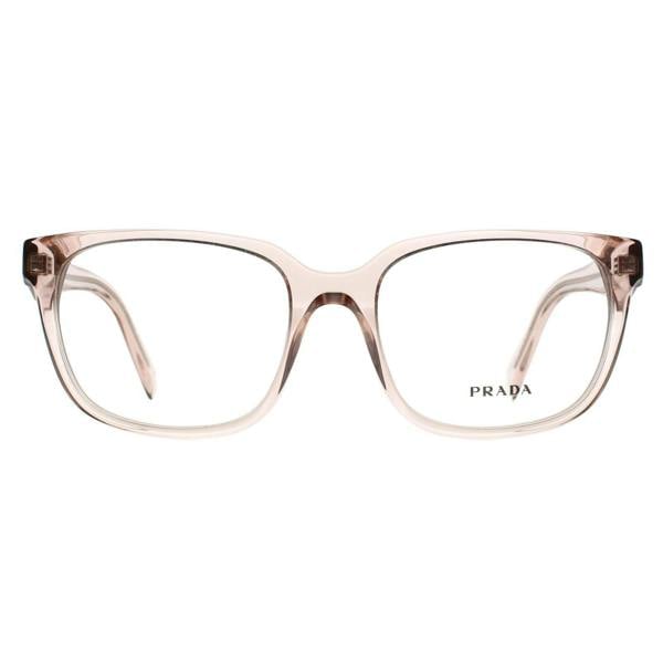 Prada Glasses Frames PR 17ZV 15J1O1 Crystal Pink Women