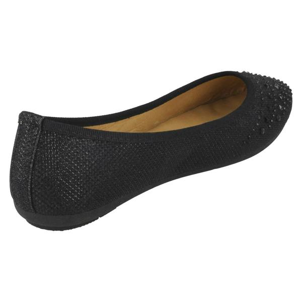 Spot On Ladies Spot On Flat Ballerinas