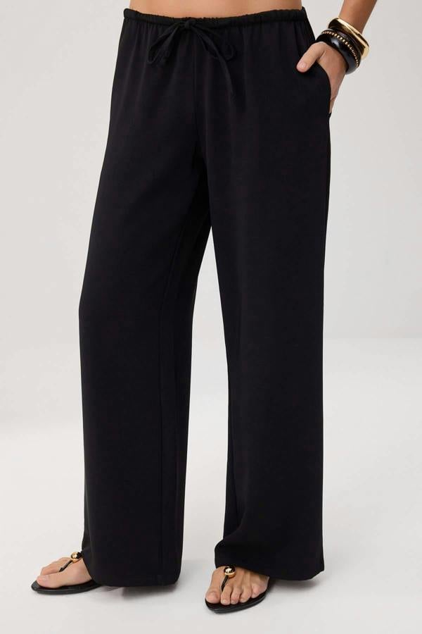2-Piece Sleeveless Blouse Wide Leg Trouser Co-ord