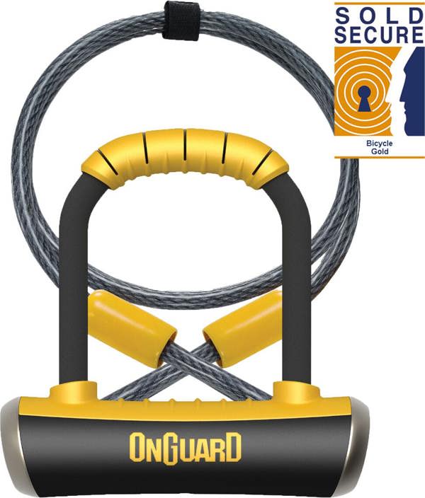 OnGuard Pitbull Mini DT 8008 U-Lock - 90 x 140 x 14mm