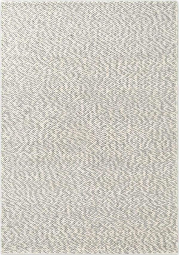 Wool Beans Rug Natural Cream Grey hand-woven, heating insulting rug