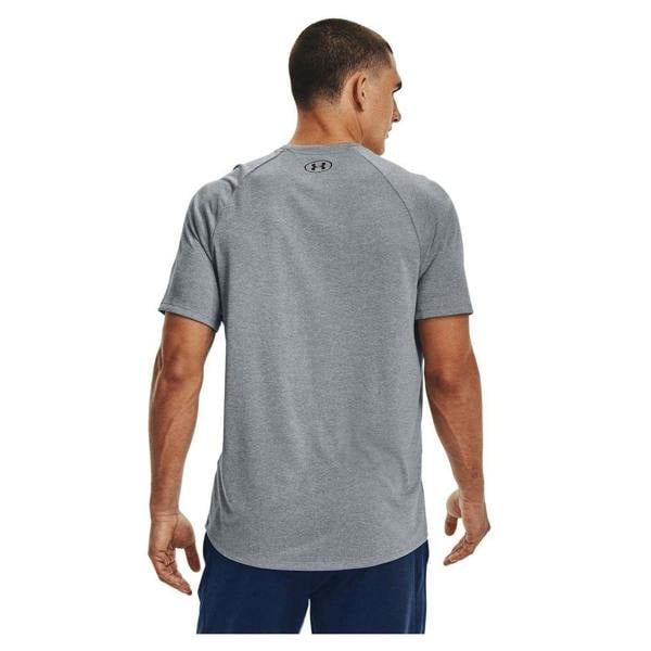 Under Armour Mens Tech 2.0 T-Shirt - Light Steel Heather - 