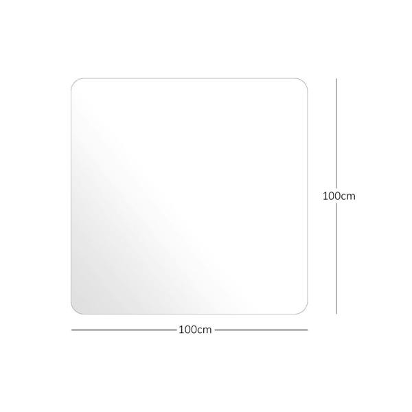 Nicoman Chair Mat for Hard Floors - Transparent