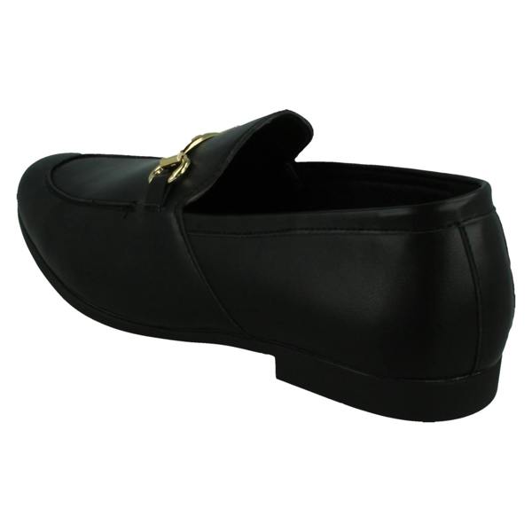 Thomas Blunt Mens Thomas Blunt Slip On Loafer Shoes With Metal Trim A1133