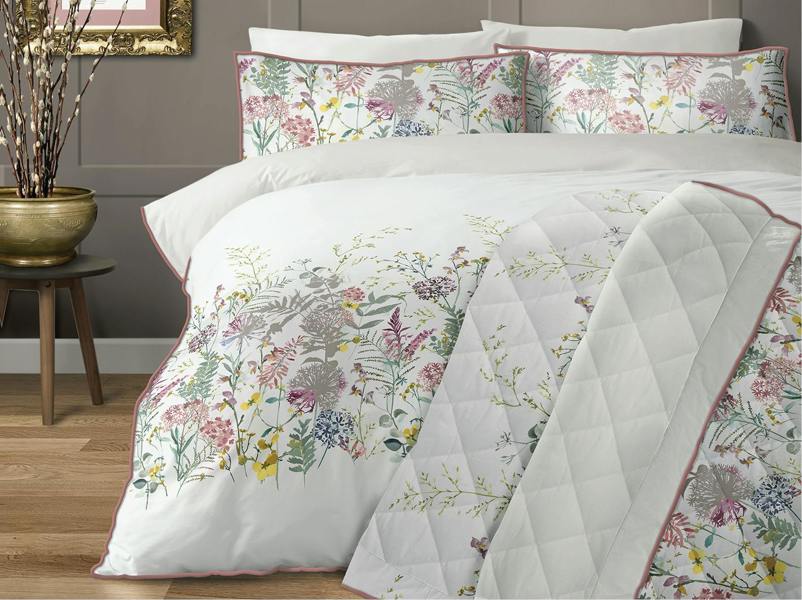 Bellissimo Home Wildflower 200 Thread Count Polycotton Duvet Cover Set