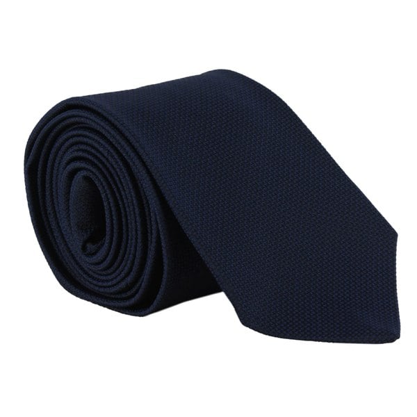 Dunhill textured woven silk tie