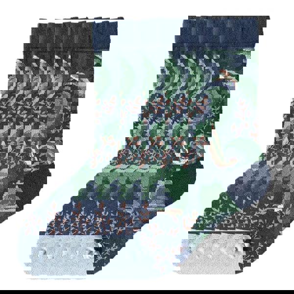 Anyfootwear 5 Pairs Size 5-9 of Fashion Long Sock Cartoon Personalized Creative Nature Leaves For Men Woman Foot Cold Winter Warm Comfortable