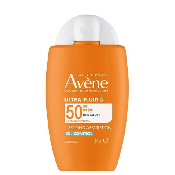 Avène Face Ultra Fluid Oil Control SPF50+ for Oily to Combination Skin 50ml