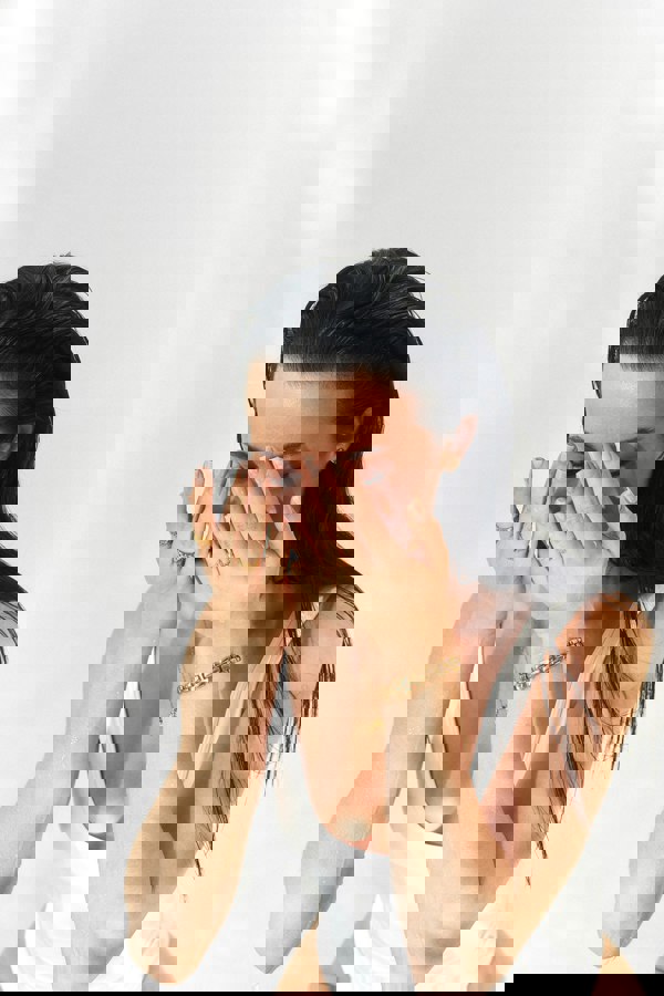 Elk & Bloom New Chain Chapter 15K Gold Plated Chunky Triple Chain Link Bracelet